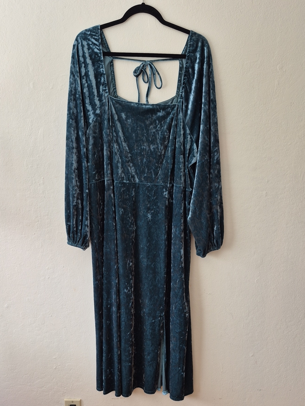 Ren Faire Dress Ava & Viv Crushed Velvet Medieval Cosplay Costume Long Sz 2X - Picture 6 of 16